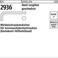 Iso 2936 Stahl sw 0,7 vergütet k 100 Stk Iso 2936 Stahl sw 0,7 vergütet k 100 Stk von REYHER