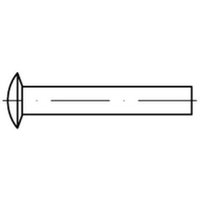 Linsenniete din 662 3,5 x 8 Stahl Linsenniete din 662 3,5 x 8 Stahl von REYHER