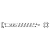 [NEUWERTIG] B-Ware Reyher Terrassenschrauben Schrauben Edelstahl C1 5 X 70/42 T25 S 200 Stück von REYHER