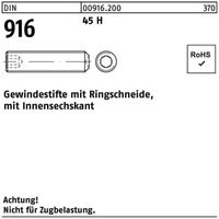 Reyher - Gewindestift din 916 Ringschn./Innen-6-Kant m 12 x 10 45 h von REYHER