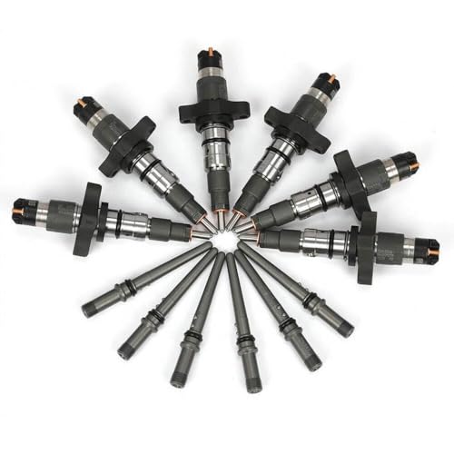 6PCS -Kraftstoffeinspritzdüsen kompatibel mit RAM 2500 5. 9L -Modelle 0445120238 3968158 4940051 5135790AC R5135790AF von REwNXA