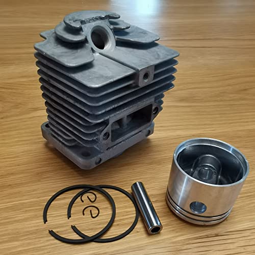 Ersatzzylinderkolbenkit Kompatibel mit die Passform Kompatibel mit Super XL XL-AO SXL-AO-Kettensäge 46-mm-Gartenwerkzeugteile von REwNXA