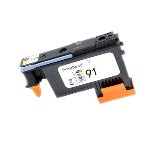 REwNXA Kompatibler PrinThead 91 Kompatibel mit Z6100 Z6100PS C9460A C9461A C9462A C9463A Druckerteile Teile(C9462A(LM LC)) von REwNXA