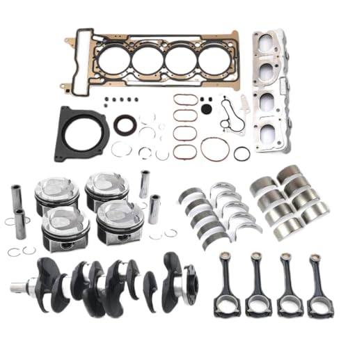 M274. 910 1. 6T Motor -Umbau -Überholungs -Kit mit Kurbelwelle und Stäben, die mit W204 W205 W212 W213 R172 kompatibel sind von REwNXA
