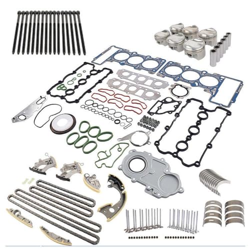 Motor -Umbau- und Timing -Kit kompatibel mit 3.0T CREC CREH CREH CREG MODELLEN FITS Q7 A8 Include Teile 06E103149ar 06E103148ar 06E103483p 06E103484n Motor -Umbau- und Timing -Kit kompatibel mit 3.0T CREC CREH CREH CREG MODELLEN FITS Q7 A8 Include Teile 06E103149ar 06E103148ar 06E103483p 06E103484n von REwNXA