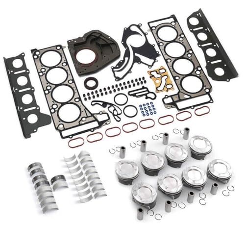 Motor -Wiederaufbau -Kit und Timing -Ketten -Kit mit 8 Betrügen, die mit M278 CLS500 E550 GL500 ML500 S500 SL550 4 kompatibel sind. 7l von REwNXA