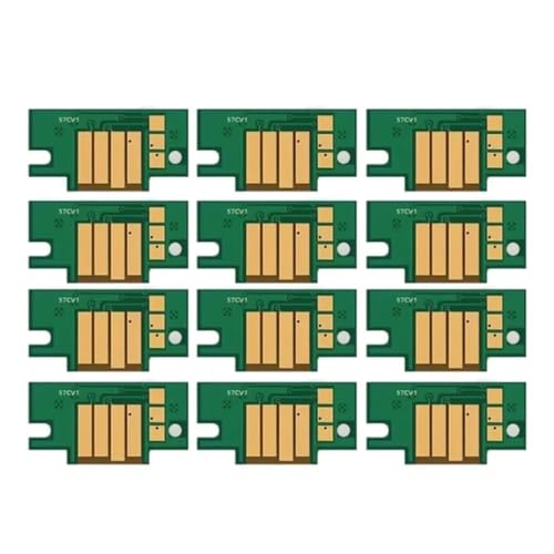 REwNXA Kompatible Tintenpatronenchips Kompatibel mit Pro520 Pro540 Pro540S Pro560S Drucker PFI57 PFI-57(PFi-57 chip-12Color) von REwNXA