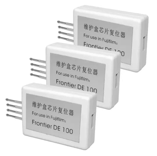 REwNXA Wartungspanzer -Chip -Resetzter kompatibel mit Fuji DE100 Druckerabfall -Tinten -Tank(3PCS) von REwNXA