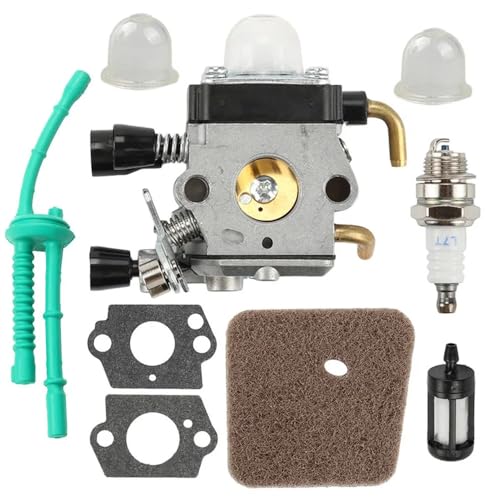 Vergaserersatz Kompatibel mit 4-cm-Freischneider, kompatibel mit den Modellen FS45 FS46 FS55 FS74 C1Q-S143 C1Q-S153(FS45 KIT) von REwNXA