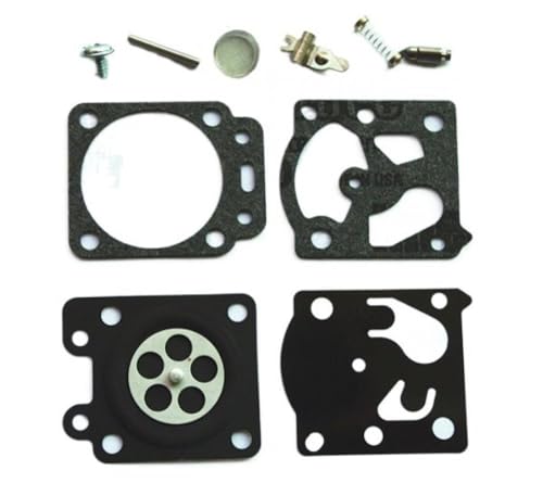 Vergaserersatz mit Primer -Glühbirne Kompatibel mit kompatible o 35 36 37 38 43 44(2 X CARB Repair KIT) von REwNXA