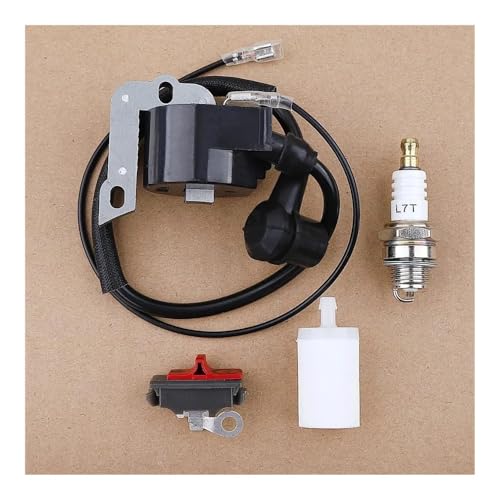 Zündspulen -Stoppschalter -Zündkerzenkit kompatibel mit 50 51 55 254 257 266 268 272 und Ersatzteile 503620203 544018401 von REwNXA