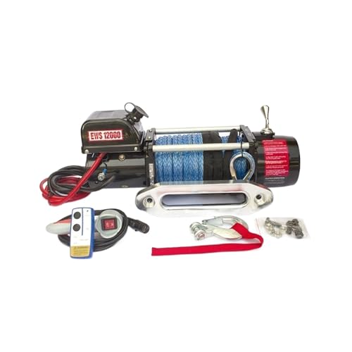 12000 Pfund 5,5 T Elektrische Winde Offroad-modifiziertes Traktor-Nylonseil Mit Drahtloser Fernbedienung 12 V Einfach Zu Bedienen 12000 Pfund 5,5 T Elektrische Winde Offroad-modifiziertes Traktor-Nylonseil Mit Drahtloser Fernbedienung 12 V Einfach Zu Bedienen von RFGTHY