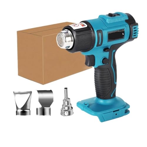 18V Akku-Heißluftpistole, Professionelle Heißluftpistole For DIY-Entlacken, Schrumpfen, Elektrowerkzeug For 18V-Batterie Einfach Zu Bedienen von RFGTHY