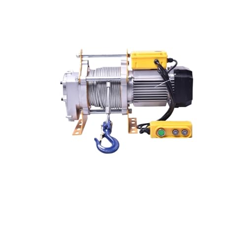1T 30/60M Multifunktionale Aluminium Shell Hoist Haushaltskran Mini Elektrische Hoist Winde Einfach Zu Bedienen(A) von RFGTHY