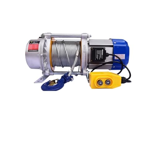 1T 30/60M Multifunktionale Aluminium Shell Hoist Haushaltskran Mini Elektrische Hoist Winde Einfach Zu Bedienen(C) von RFGTHY