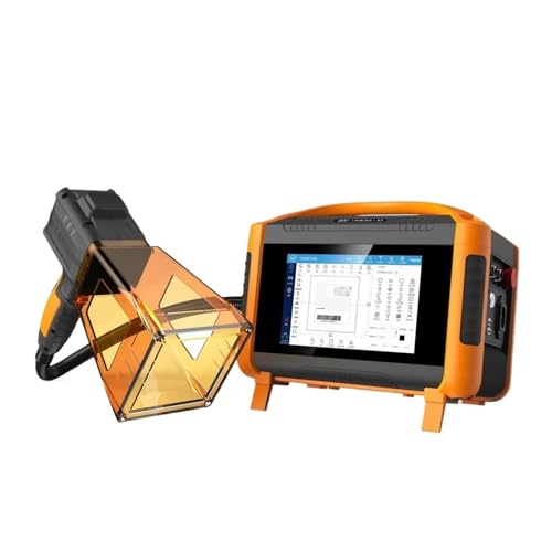 20W 30W 50W Tragbare Handgehaltene Fasermarkierungsmaschine For Gravieren Von DIY-Druckmetallgeschenk-LOGO QR-Barcode Breites Anwendungsspektrum(20W,With Adapter) von RFGTHY