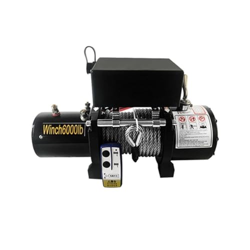 24 V Elektrische Winde 3000/4000/4500 Lb Griff/kabellose Drahtseil-ATV-Winden For Strand-Bugg Einfach Zu Bedienen(3000lb wireless) von RFGTHY