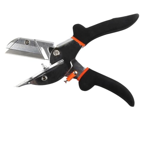 45-135 Grad Multi-Winkel-Gehrungsschere Mit 20 Ersatzklingen Handwerkzeuge For PVC PE Weichholz-Kunststoff-Kanalschneider Breites Anwendungsspektrum(Set C-800W) von RFGTHY