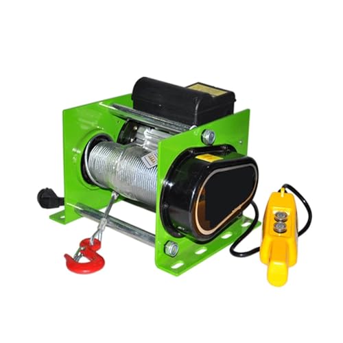 980 W/1400 W/2200 W/Drahtseilzug Mikro-Elektrozug Elektrozug Elektrowinde 220 V 380 V 200/600/800 Kg Einfach Zu Bedienen(400KG30m) von RFGTHY