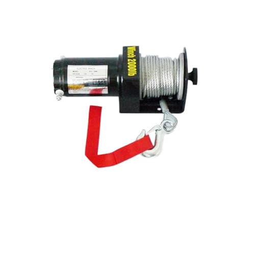 ATV 2000Lbs Elektrische Winde Stahlkabel Offroad-Winde 12V Elektrische Winde Einfach Zu Bedienen ATV 2000Lbs Elektrische Winde Stahlkabel Offroad-Winde 12V Elektrische Winde Einfach Zu Bedienen von RFGTHY