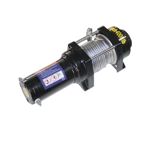 Auto Elektrische Winde 12v24V Auto Winde Geländewagen Selbstrettung Elektrische Winde Traktion Hoist Einfach Zu Bedienen(4000lbs,24v,Remote) von RFGTHY