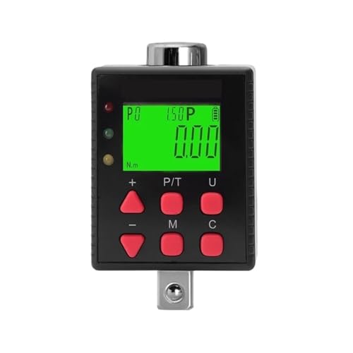 Digitaler Drehmomentmesser, Digitale Hintergrundbeleuchtung, Drehmomentprüfer For Schraubenschlüssel Mit Summer-LED-Anzeigelichtfunktion Einfach Zu Bedienen(ADQ4-200) von RFGTHY