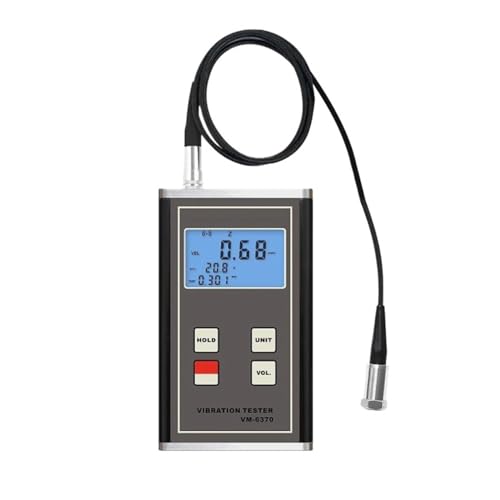 Digitaler Vibrationstester VM-6370, Frequenz 10 Hz ~ 10 KHz, Beschleunigung, Geschwindigkeit, Verschiebung, Hochpräzises Vibrationsmessgerät Einfach Zu Bedienen Digitaler Vibrationstester VM-6370, Frequenz 10 Hz ~ 10 KHz, Beschleunigung, Geschwindigkeit, Verschiebung, Hochpräzises Vibrationsmessgerät Einfach Zu Bedienen von RFGTHY
