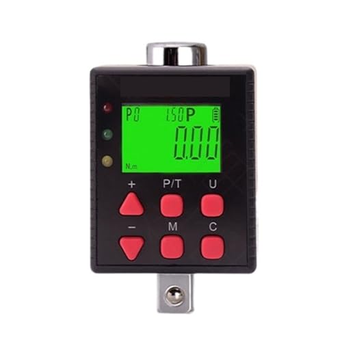 Drehmomentschlüssel-Adapter, Digitales Drehmomentmessgerät, Einstellbares Drehmomentmessgerät Mit Summer Und LED-Anzeigelichtfunktion Einfach Zu Bedienen(Torque0.3-30N.m) von RFGTHY