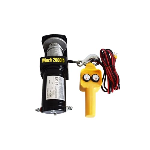 Elektrische Winde 2000-12000 Pfund 12V24V Fahrzeug Selbstrettung Off-Road-Winde Off-Road-Fahrzeug On-Board-Kran Winde Einfach Zu Bedienen(2000 lbs 24V) von RFGTHY