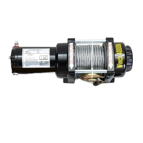 Elektrische Winde 2000-12000 Pfund 12V24V Fahrzeug Selbstrettung Off-Road-Winde Off-Road-Fahrzeug On-Board-Kran Winde Einfach Zu Bedienen(4000 lbs 12V) von RFGTHY