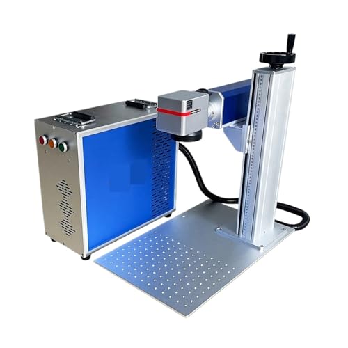 Faserfarbmarkierungs-Graviermaschine 20 W 30 W 50 W 60 W 70 W Metallgravierer Breites Anwendungsspektrum(MAX 50W,200x200mm add Rotary) von RFGTHY