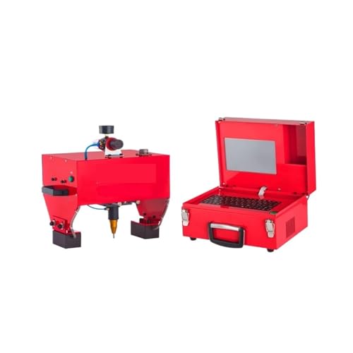 Hand-tragbare Metall Signage Typenschild Kennzeichnung Maschine Touch-screen Elektrische Pneumatische Schriftzug Maschine 170x110mm For Metall Breites Anwendungsspektrum(Set 3) von RFGTHY