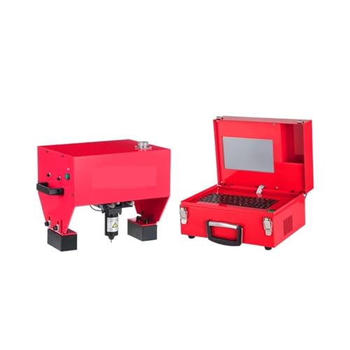 Hand-tragbare Metall Signage Typenschild Kennzeichnung Maschine Touch-screen Elektrische Pneumatische Schriftzug Maschine 170x110mm For Metall Breites Anwendungsspektrum(Set 4) von RFGTHY