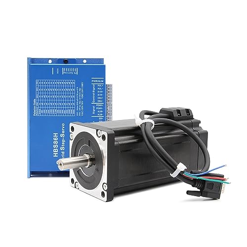 Nema34 12,2 Nm Closed Loop Schrittmotor-Kit 86HS120N + HBS86H Schrittmotor Mit Encoder 2 Phase 6A 30-100 V Servomotor-Kit Vielseitig Einsetzbar Nema34 12,2 Nm Closed Loop Schrittmotor-Kit 86HS120N + HBS86H Schrittmotor Mit Encoder 2 Phase 6A 30-100 V Servomotor-Kit Vielseitig Einsetzbar von RFGTHY