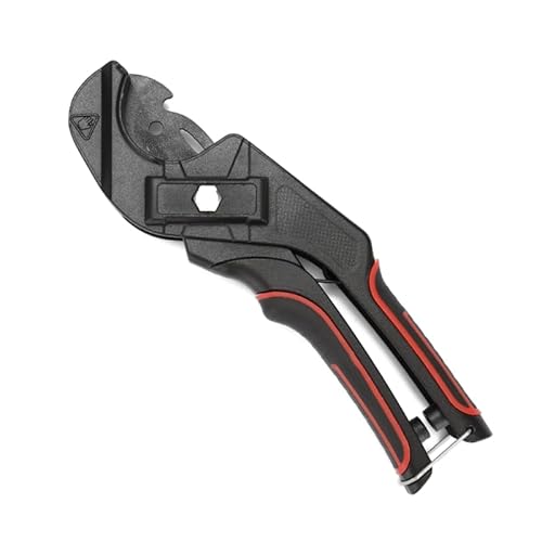 PVC-Rohrschneider, Ratschenschlauchschneider, Schere Mit Griff Aus Aluminiumlegierung, Austauschbares Rohrschneidewerkzeug Breites Anwendungsspektrum von RFGTHY