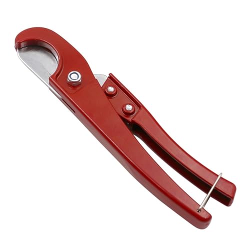 PVC-Rohrschneider 1-1/4 Zoll 32 Mm Ratsche Schneidet Kunststoffrohr Rohrschere Schere PU/PP/PE/PPR-Schlauchschneiden Handwerkzeuge Breites Anwendungsspektrum(Red) von RFGTHY
