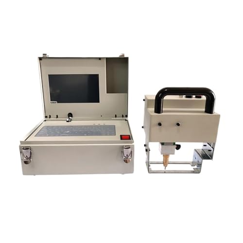 Pneumatische Tragbare Auto-Chassis-VIN-Nummer Dot Pin Metall Ritzmarkierungs-Graviermaschine Breites Anwendungsspektrum(Touch Screen type) von RFGTHY