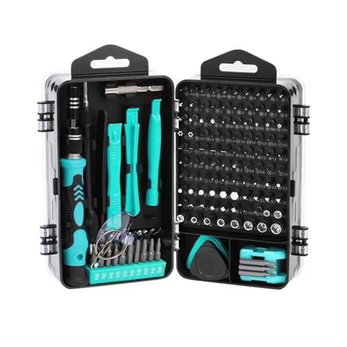 SchraubenschlüSselsatz 138-in-1-Präzisionsschraubendreher-Set, Magnetisches Elektronik-Reparatur-Tool-Kit Mit Etui For Die Reparatur Von Computern, Telefonen Und PCs Breite Anwendung(138 in 1 green) SchraubenschlüSselsatz 138-in-1-Präzisionsschraubendreher-Set, Magnetisches Elektronik-Reparatur-Tool-Kit Mit Etui For Die Reparatur Von Computern, Telefonen Und PCs Breite Anwendung(138 in 1 green) von RFGTHY