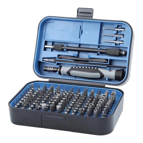 SchraubenschlüSselsatz Präzisions-Schraubendreher-Set, Schraubendreher-Bit-Set, Reparatur-Tool-Kit, Heimwerker-Werkzeug, Elektronisches Reparatur-Kit For Computer Breite Anwendung(Blue) von RFGTHY