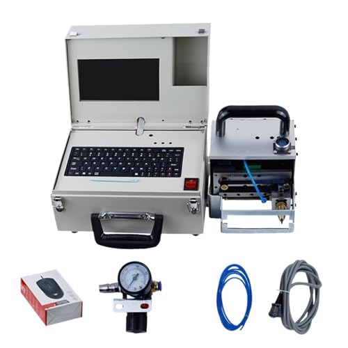 Tragbare Metall Pneumatische Dot Peen Kennzeichnung Maschine For VIN Code(80 * 30mm) Rahmen Kennzeichnung Maschine Chassis Nummer Breites Anwendungsspektrum(80X30MM NO.2) von RFGTHY