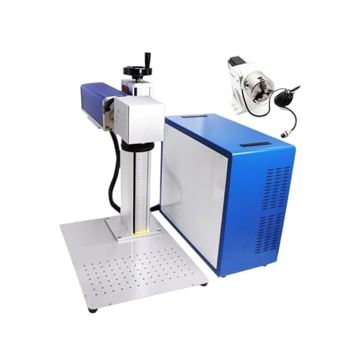 Unterstützung Markierungsmaschine 60W 100W 20W 30W 50W Jewerly Metallkarte Silber Gold Gravur Breites Anwendungsspektrum(JPT MOPA M7 100W,200x200mm Kit1) von RFGTHY