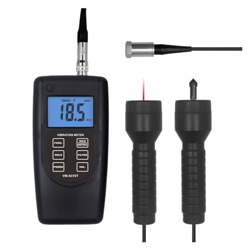 Vibrations-Tachometer VM-6370T Vibrationsmesser, Mechanische Beschleunigung, Verschiebung, U/min Und Hz, Optischer Typ Vibrations-Tachometer Einfach Zu Bedienen Vibrations-Tachometer VM-6370T Vibrationsmesser, Mechanische Beschleunigung, Verschiebung, U/min Und Hz, Optischer Typ Vibrations-Tachometer Einfach Zu Bedienen von RFGTHY