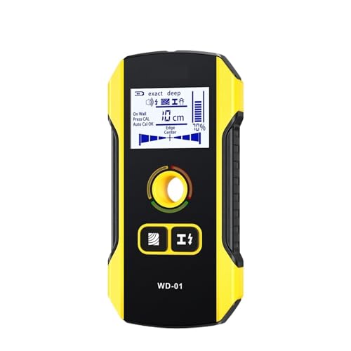 WD-01 Metalldetektor-Wandscanner Mit Neu Gestaltetem Positionierungsloch for AC-Stromkabeldrähte, Metall- Und Holzbolzen Einfach Zu Bedienen WD-01 Metalldetektor-Wandscanner Mit Neu Gestaltetem Positionierungsloch for AC-Stromkabeldrähte, Metall- Und Holzbolzen Einfach Zu Bedienen von RFGTHY
