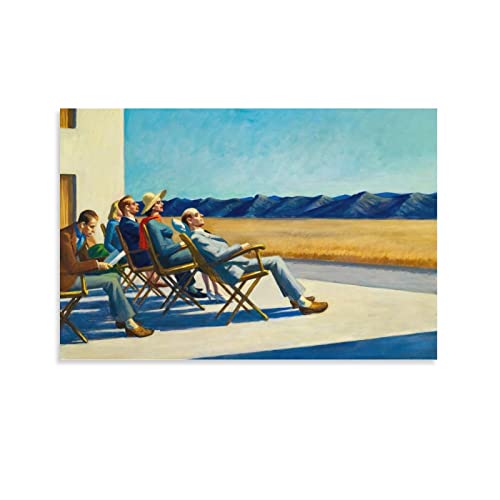 Edward Hopper Malerei Kunstposter Leinwand Wandkunstdrucke Poster Fotobild Malerei Poster Raumdekoration 40 x 60 cm von RFME