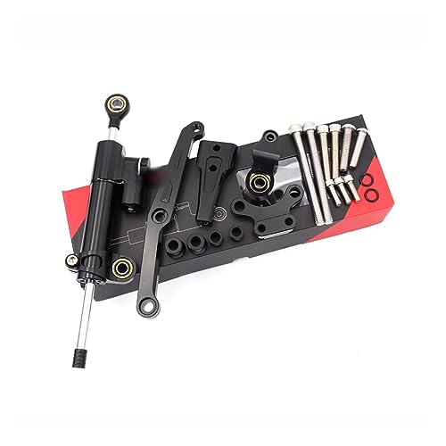 Motorrad Lenkungsdämpfer Für CB650R Für CB 650 R Für CB 650R Motorrad Lenkung Stabilisieren Dämpfer Halterung Unterstützung Mount Kit 2018 2019 2020 2021 Stabilisator (Größe : R) von RFSHOP