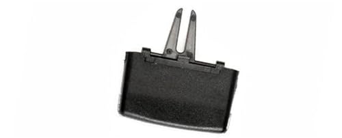 RFVBG Armaturenbrett-Entlüftungsöffnung, Auto-Frontluft-AC-Entlüftungsgitter-Clip-Schieber, for Mercedes, for Benz, C GLK-Klasse W204 X204 C180 C200 GLK300 2007–2015 Lüftungsclip(BLACK Model A) von RFVBG