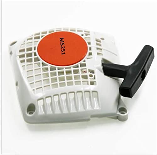 RFVBG Rückstoß-Seilzugstarter-Baugruppe, for STIHL, MS251 Benzin-Kettensäge, 2-Takt-Motor, Gartengeräte, Ersatzteile Rücklaufstarter für Rasenmäher von RFVBG