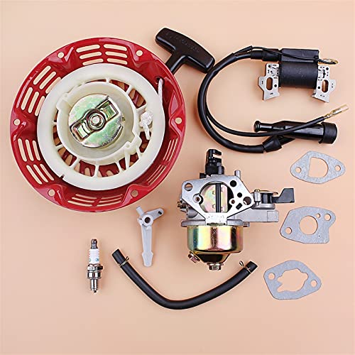 RFVBG Rückstoßstarter Zündspule Vergaser Dichtungssatz Benzingenerator Motormotor for GX120 GX160 GX200 168F 5,5 PS 6,5 PS 28400-ZH8-013YA Rücklaufstarter für Rasenmäher RFVBG Rückstoßstarter Zündspule Vergaser Dichtungssatz Benzingenerator Motormotor for GX120 GX160 GX200 168F 5,5 PS 6,5 PS 28400-ZH8-013YA Rücklaufstarter für Rasenmäher von RFVBG