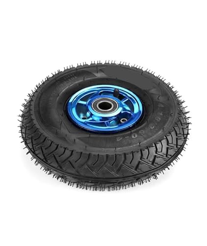 1 Stück 10 Zoll Caster Gummi 3.50-4 Kunststoff Stahl Aufblasbare Caster SJB920-420A von RFXOGTYFZ