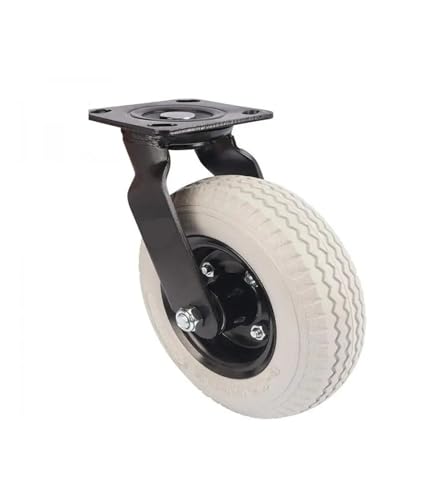 1 Stück Heavy Duty 8 Zoll Polyurethan PU Schaum Rad Vollgummi Caster Werkzeug von RFXOGTYFZ
